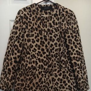 Zara leopard coat